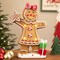 Northlight Lighted Gingerbread Cookie Girl Christmas Decoration - 14.5"
